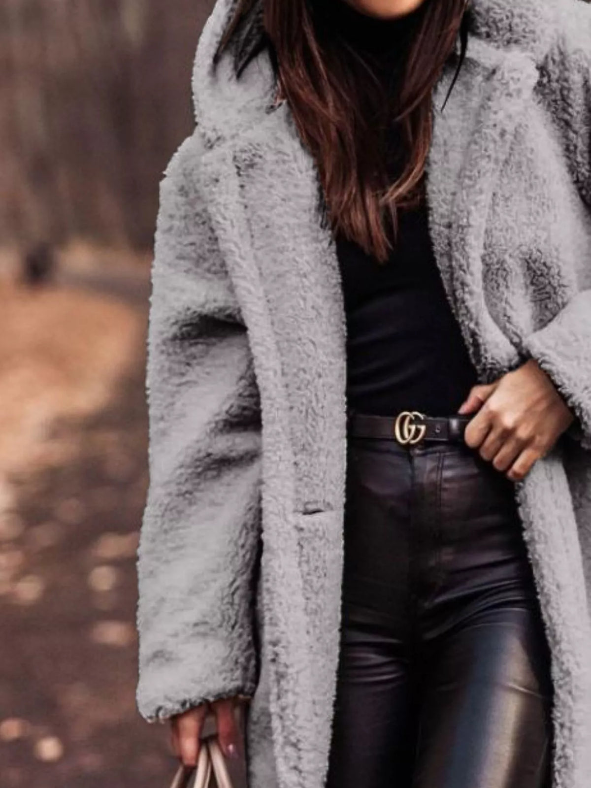Teddy Bear Hooded Longline Outerwear (5)