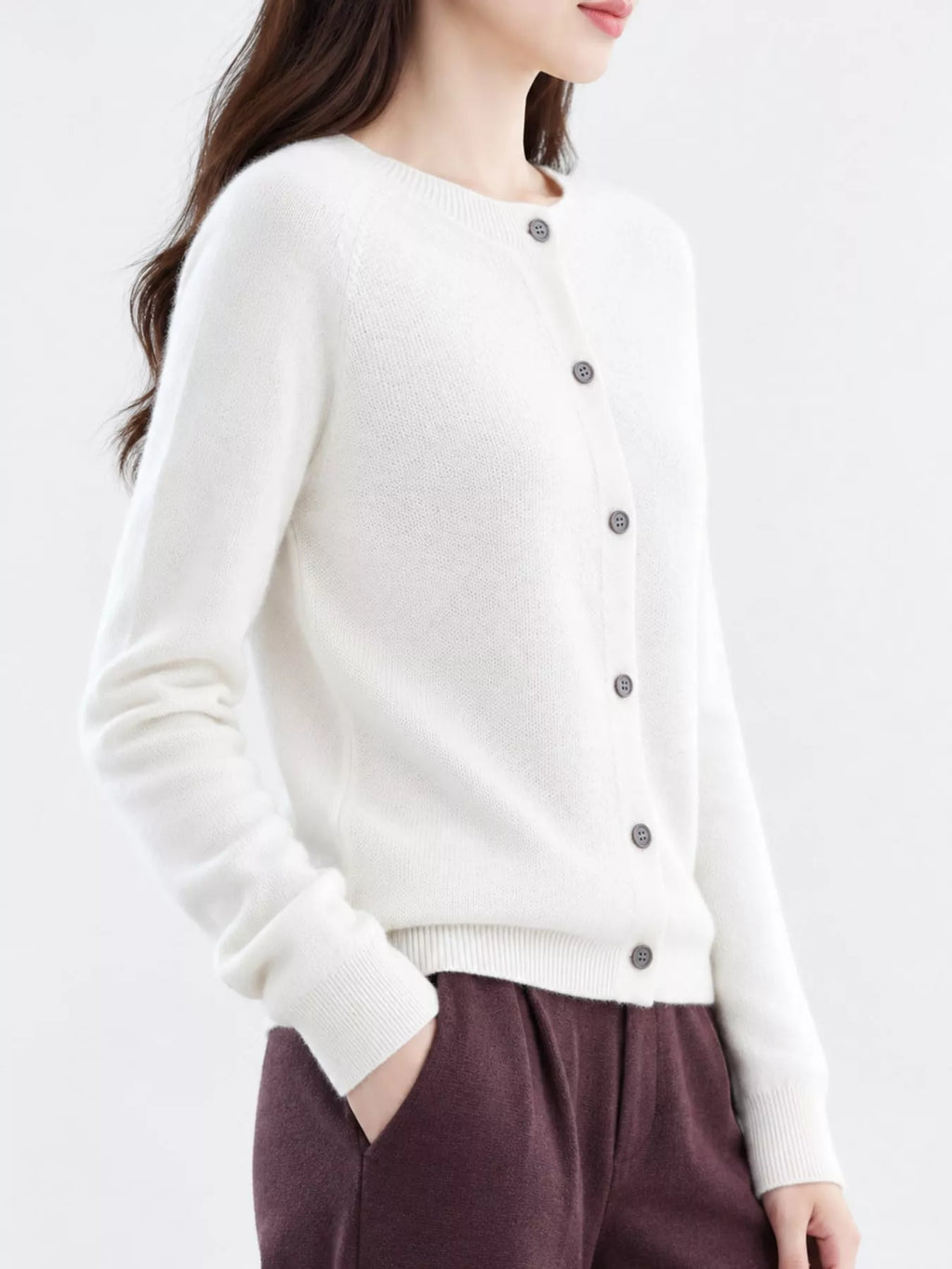 Button-down Long Sleeve Cardigan (36)