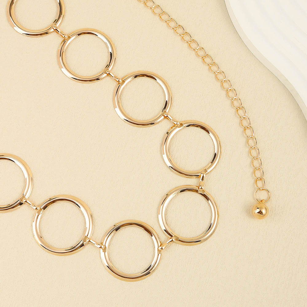 Circle Metal Chain Belt photo 11
