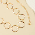 Circle Metal Chain Belt photo 11
