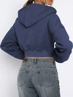 Zip-up Cropped Hoodie (8)
