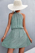 Floral Tied Sleeveless Mini Dress (7)