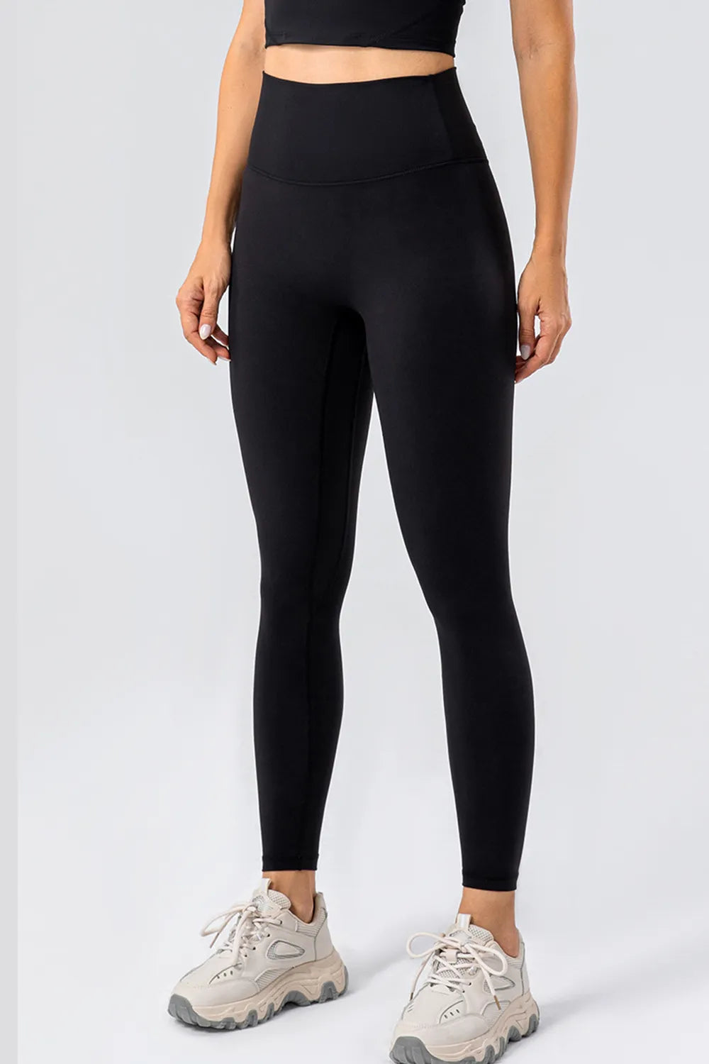 High Waist Wide Waistband Active Leggings (5)