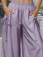 Full Size High-waisted Striped Wide-leg Pants Plus (10)