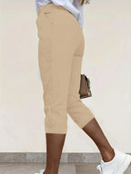 Pleated Detail Pants Pockets (28)