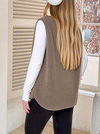 Sherpa Sleeveless Vest Coat (9)
