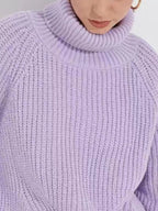 Turtleneck Long Sleeve Sweater (9)