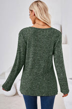 Round Neck Long Sleeve T-shirt (9)