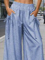 Full Size High-waisted Striped Wide-leg Pants Plus (12)