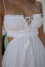 Cutout Square Neck Midi Cami Dress (3)