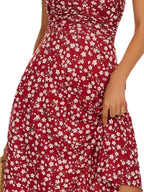 Printed Halter Neck Dress (4)