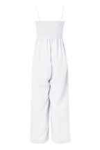 Smocked Spaghetti Strap Wide Leg Jumpsuit (6)
