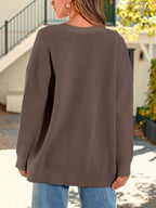 Button Down Long Sleeve Cardigan (6)