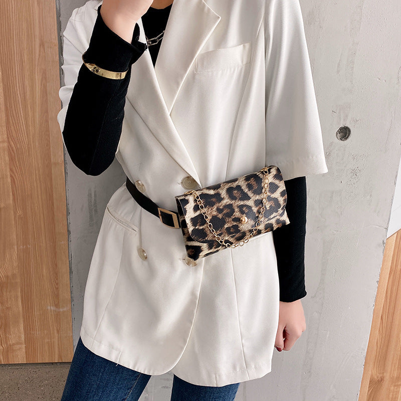 Retro Animal Print Belt Bag photo 4