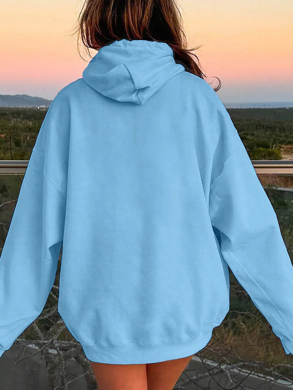 Drawstring Dropped Shoulder Hoodie (35)