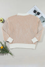 Round Neck Dropped Shoulder Sweater (16)