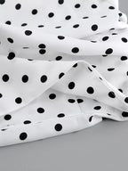 Polka Dot Mermaid Maxi Skirt (8)
