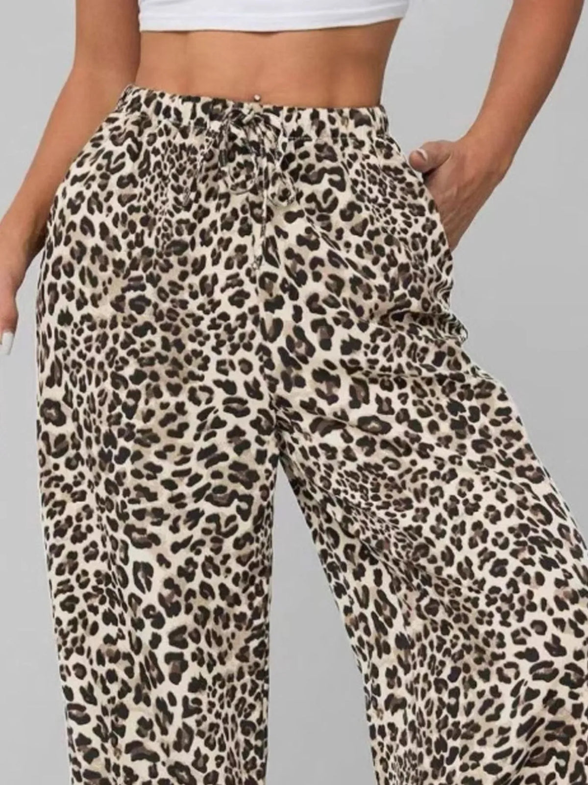 Leopard Print Wide Leg Pants (9)