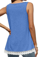 Lace Trim Wide Strap Tank Top (17)