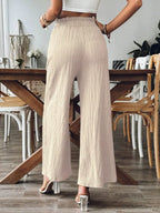 Frill Wide Leg Pants (2)