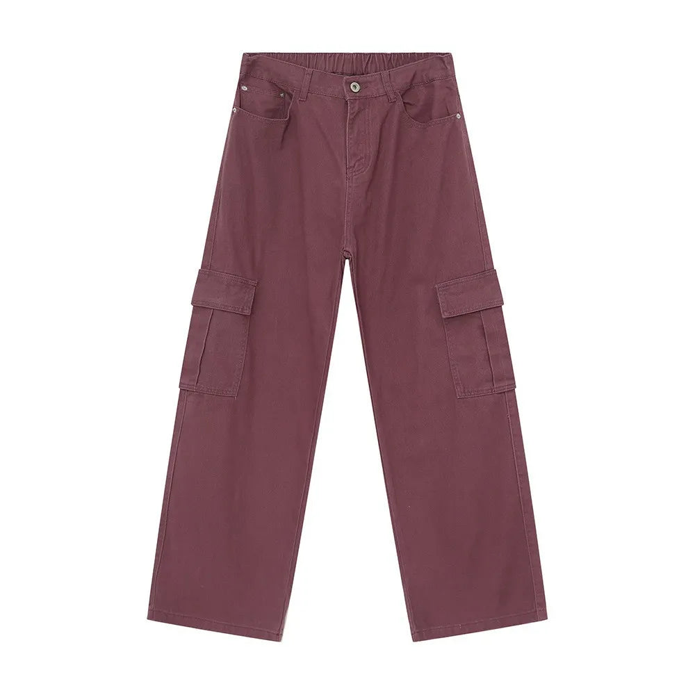 Hight Rise Wide Leg Cargo Pants (13)