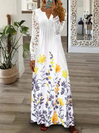 Lace Maxi Dress variant CJLY170456801AZ|CJLY170456802BY|CJLY170456803CX|CJLY170456804DW|CJLY170456805EV|CJLY170456806FU|CJLY170456807GT|CJLY170456808HS