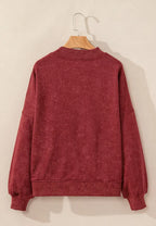 Mock Neck Dropped Shoulder Sweatshirt (11)