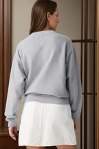 Round Neck Long Sleeve Sweatshirt (2)