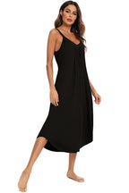 V-neck Midi Lounge Dress (12)