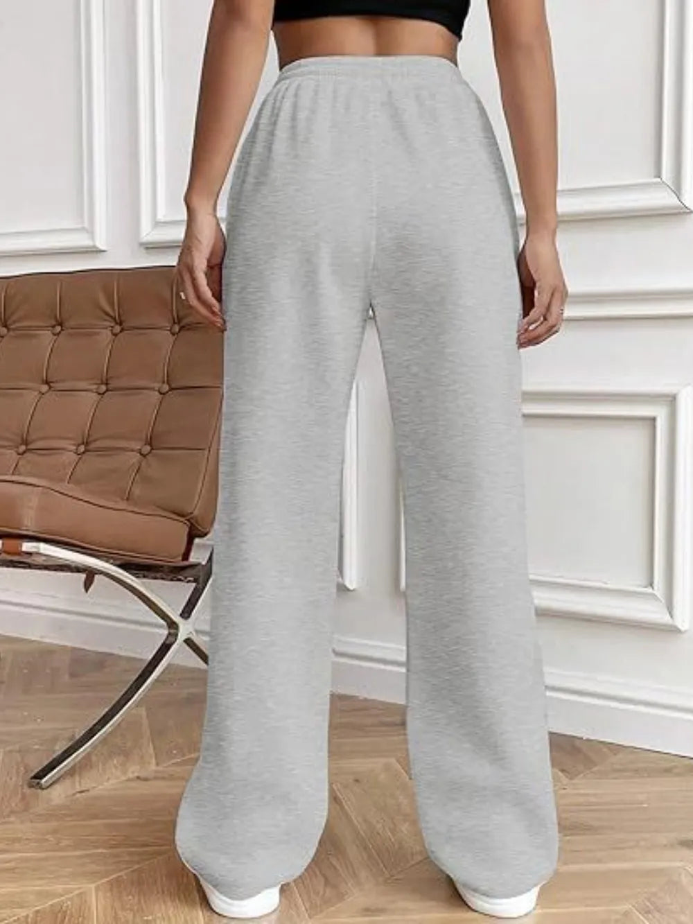 Drawstring Wide Leg Pants Pockets (11)
