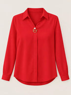 Long Sleeve Satin Blouse (18)