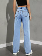 High Waist Wide Leg Jeans (5)
