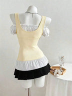 Cold Shoulder Ruched Top (13)