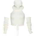 White Versatile Strap Tank Top variant CJQB171482101AZ|CJQB171482102BY|CJQB171482103CX