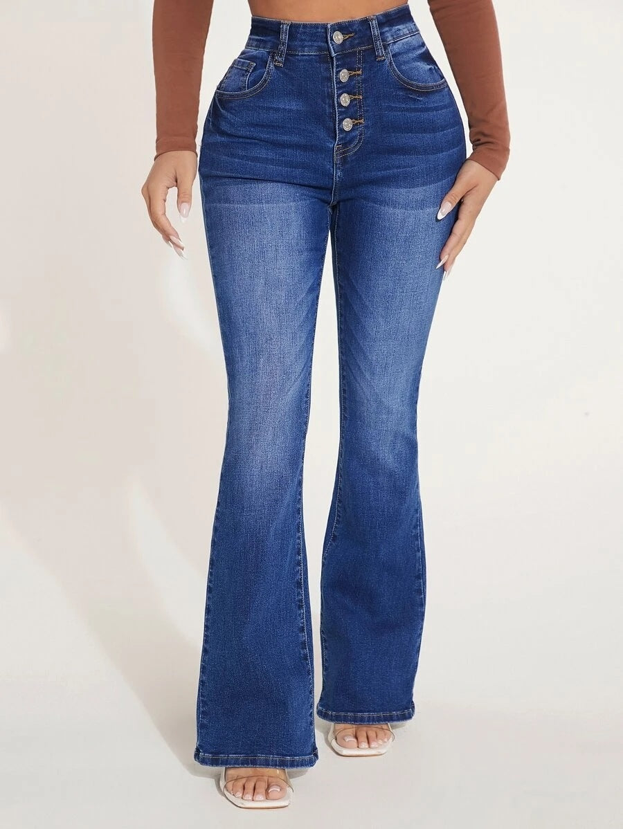 High Waist Stretch Clinch Skinny Jeans variant CJNZ224493301AZ|CJNZ224493302BY|CJNZ224493303CX|CJNZ224493304DW|CJNZ224493305EV