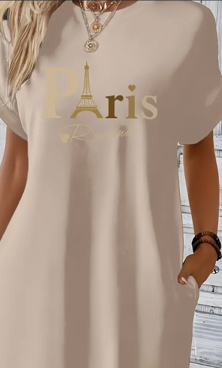 Midi Print Geometric Dress (3)