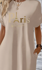 Midi Print Geometric Dress (3)