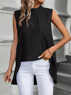 Mock Neck Sleeveless Top (12)