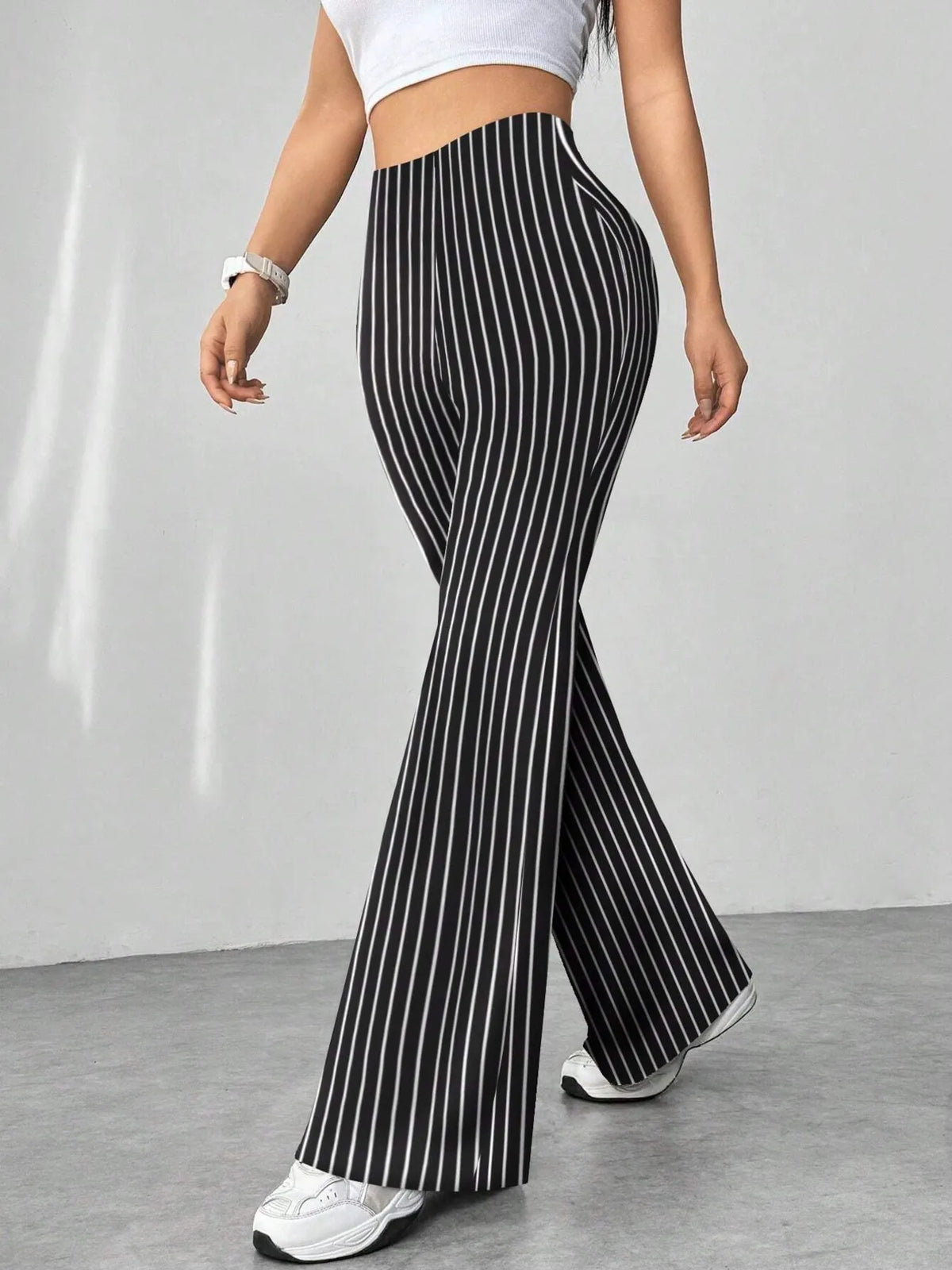 High Waisted Flare Pants (6)