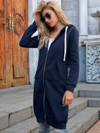 Zip-up Longline Hoodie Pockets (34)