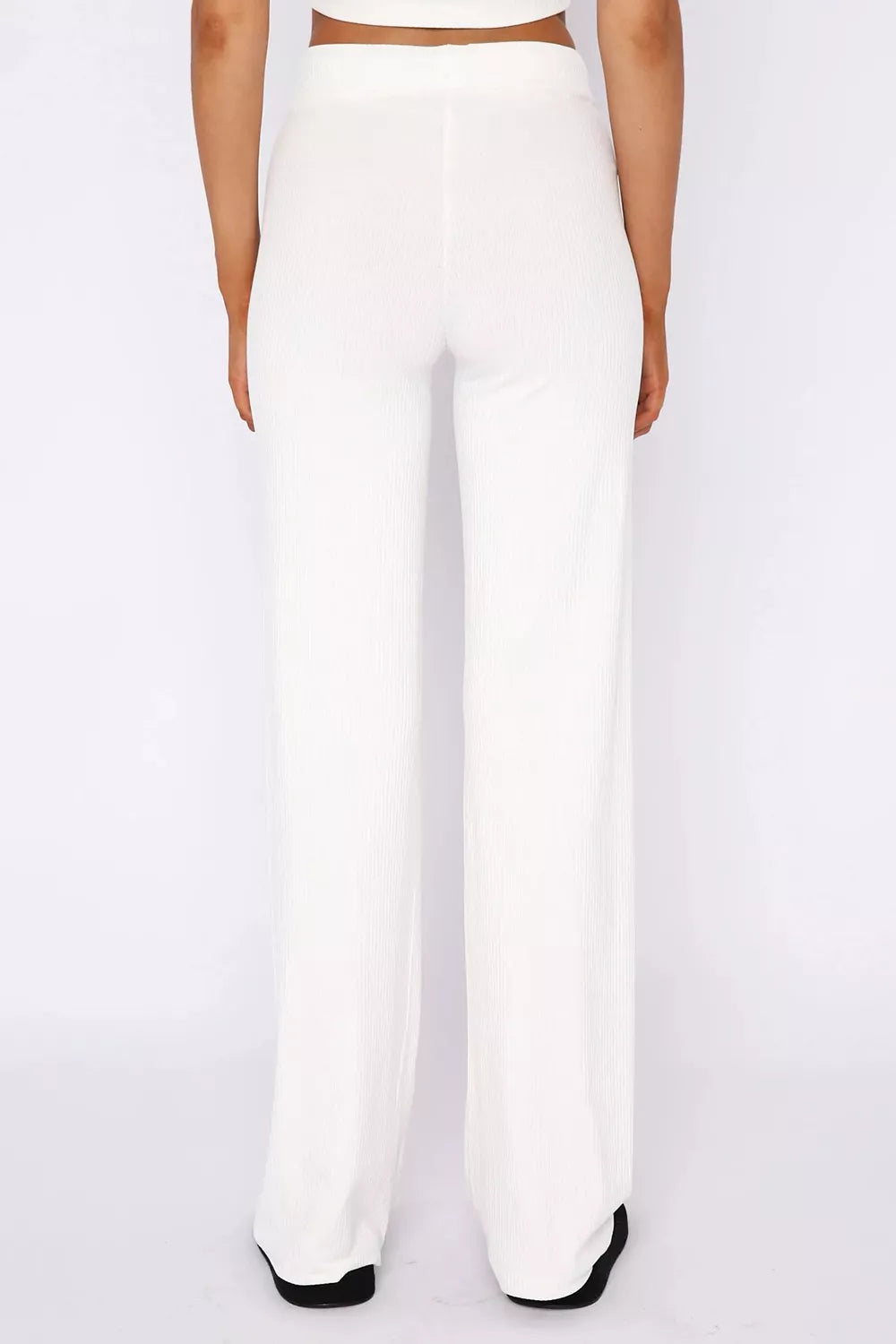 Round Neck Short Sleeve Top Pants Set (10)