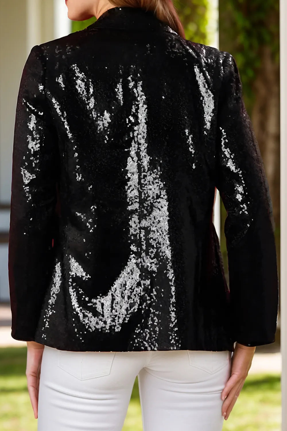 Sequin Nutcracker Long Sleeve Blazer (3)