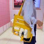 Large Capacity Japanese Cute Messenger Shoulder Bag photo 2
