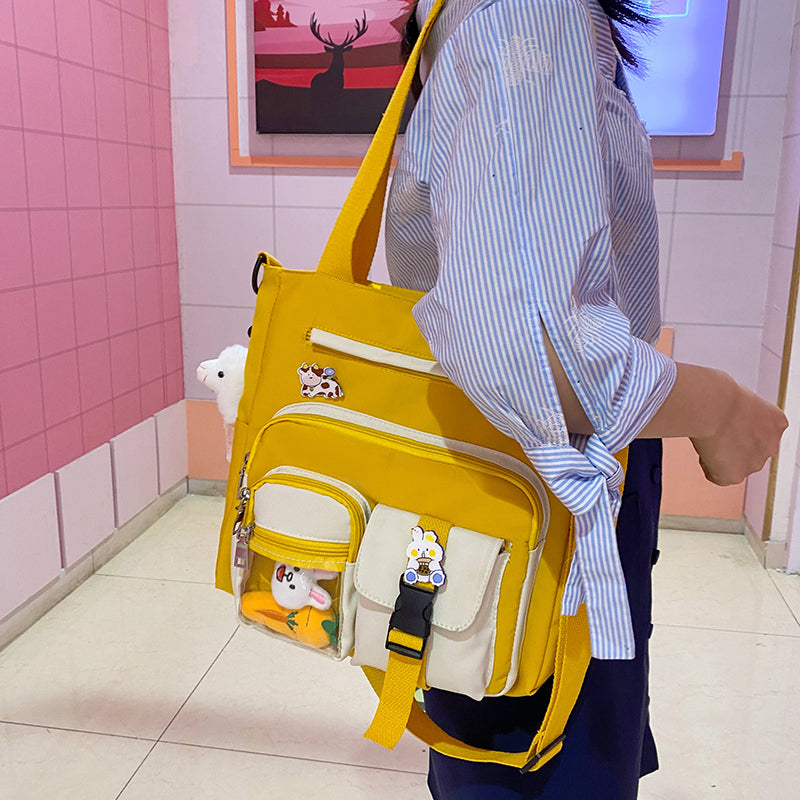 Large Capacity Japanese Cute Messenger Shoulder Bag photo 2
