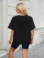 Round Neck Short Sleeve T-shirt (20)