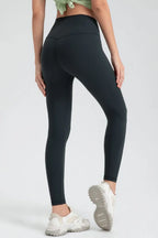 Wide Waistband Slim Fit Active Leggings (18)