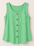 Full Size Casual Round Neck Tank Plus (32)