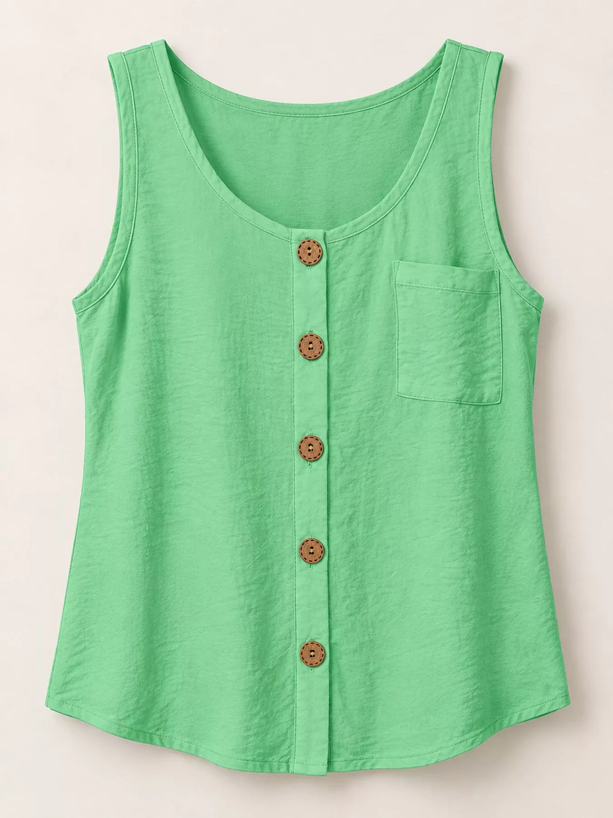 Full Size Casual Round Neck Tank Plus (32)
