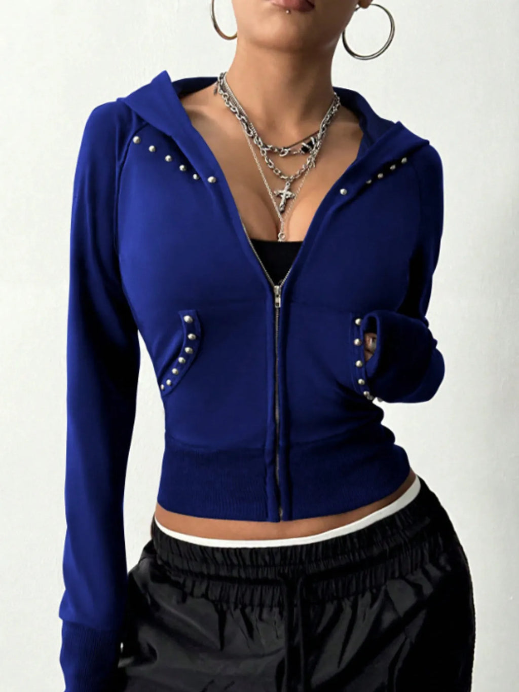 Zip-up Long Sleeve Hoodie (12)