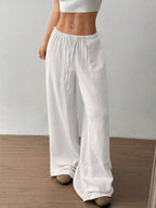Wide-leg Drawstring Pants (4)